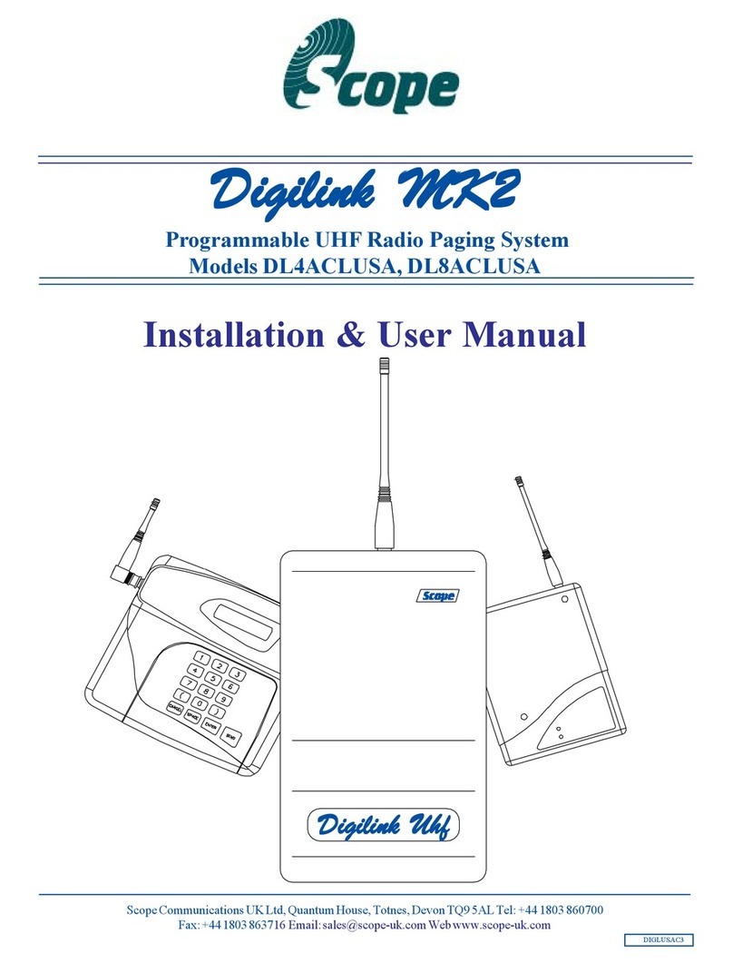 scope DL4ACLUSA Installation & user manual