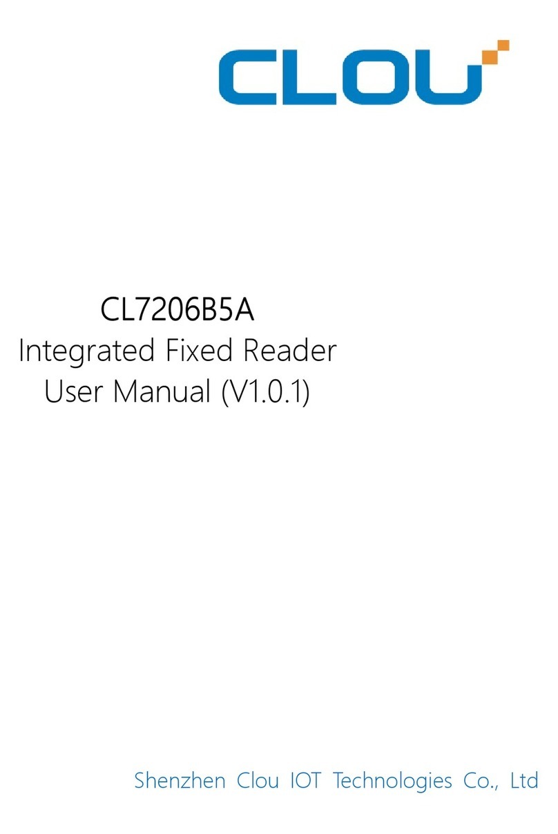 Shenzhen Clou IOT Technologies Co., Ltd CL7206B5A user manual