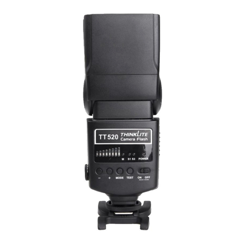 Godox ThinkLite TT520 II User manual