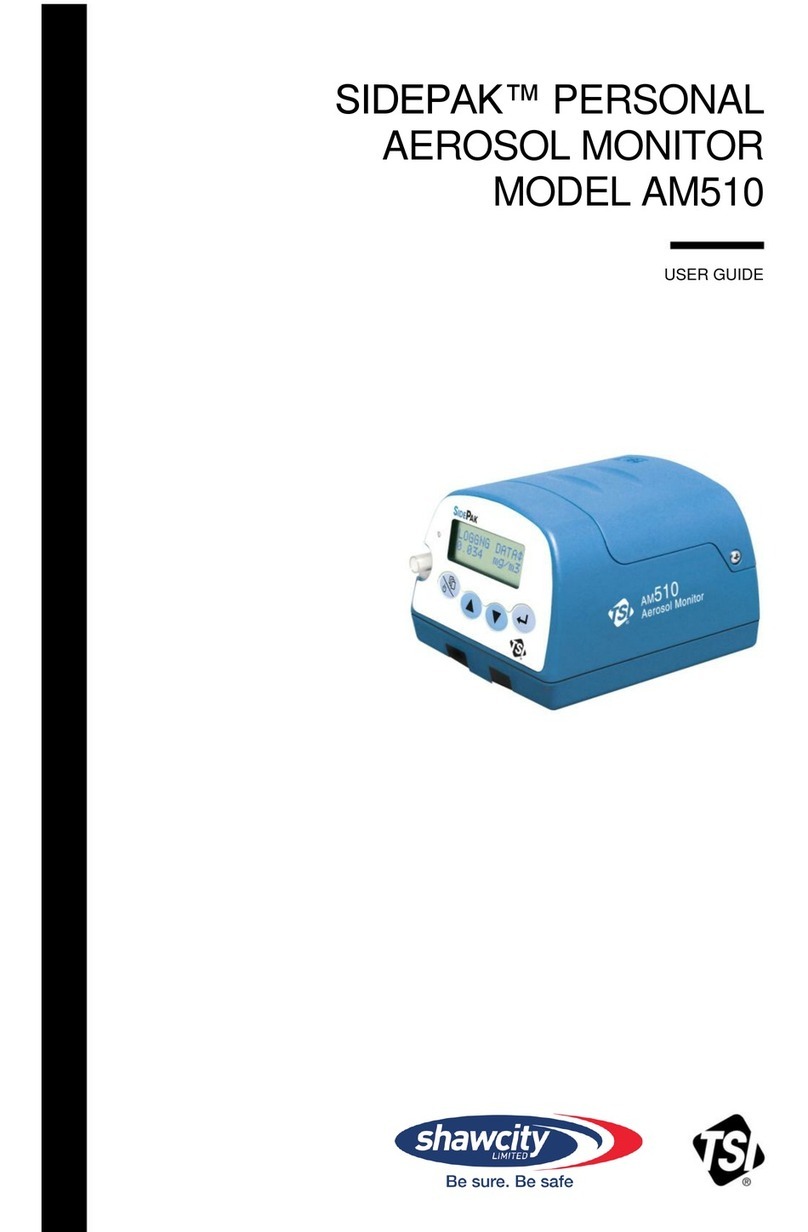 TSI Incorporated SIDEPAK AM510 user guide