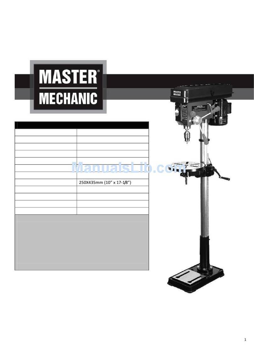 master mechanic 183619 User manual