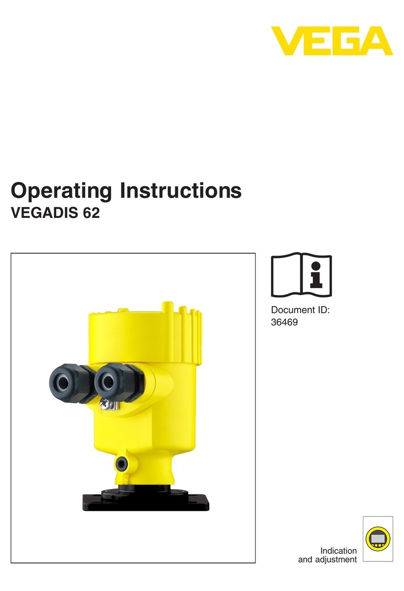 Vega VEGADIS 62 User manual