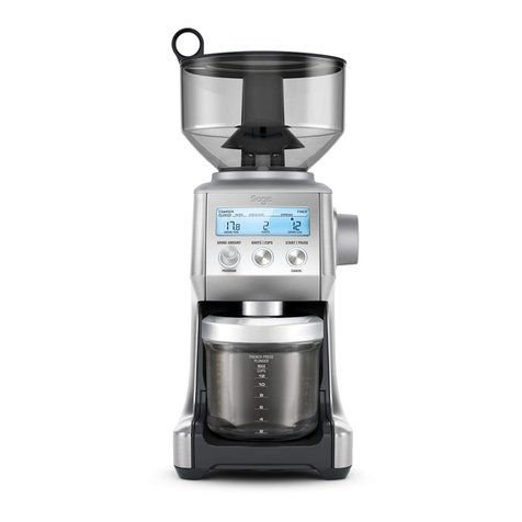 Sage Smart Grinder Pro BCG820 quick guide