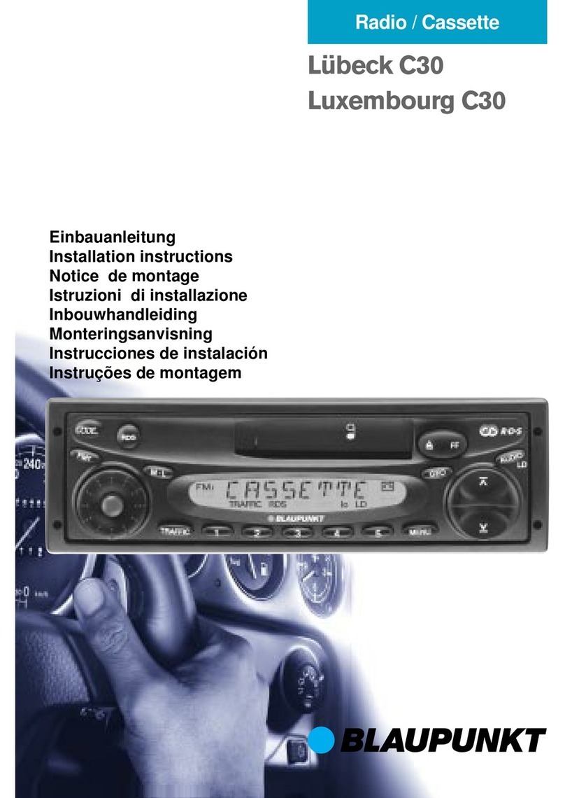 Blaupunkt Luxembourg C30 User manual