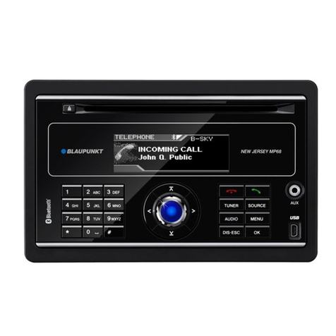 Blaupunkt New Jersey MP68 User manual