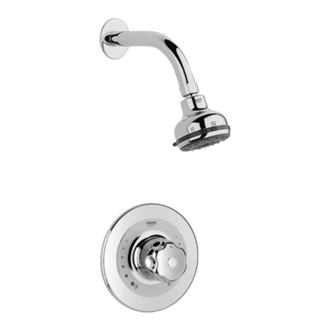 Grohe Grohsafe Parts list manual