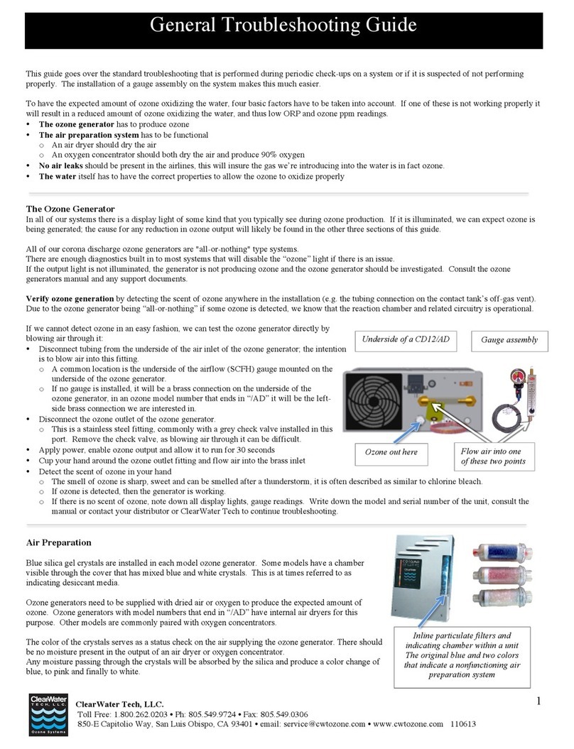 Clear Water tech CD12/AD manual