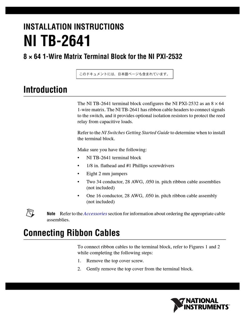 National Instruments TB-2641 User manual National Instruments TB-2641 User manual