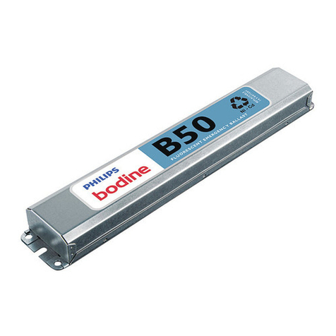 Philips B50 installation instructions