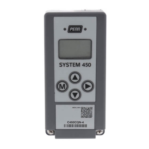 Johnson Controls System 450 Series Installation instructions and operators manual