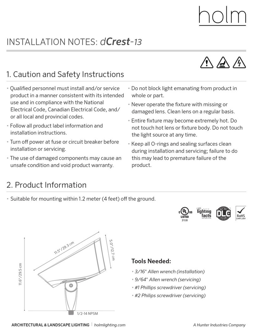 Holm dCrest-13 Quick start guide