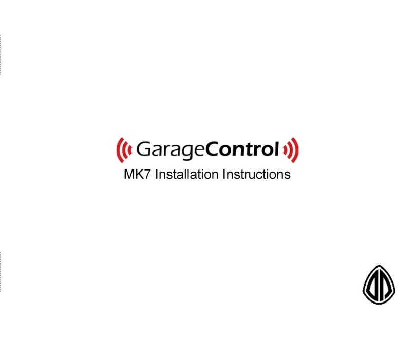 Double Apex MK7 Garage Control installation guide Double Apex MK7 Garage Control installation guide