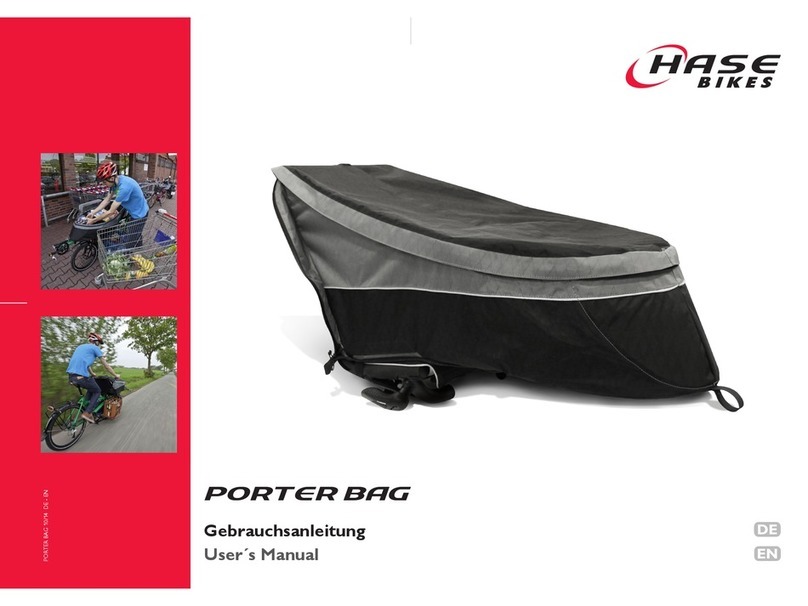 HASE Bikes PORTER BAG user manual