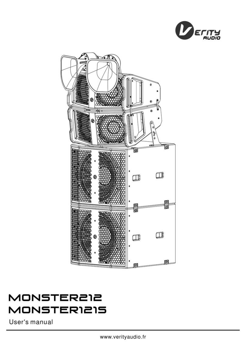 Verity Audio MONSTER212 user manual