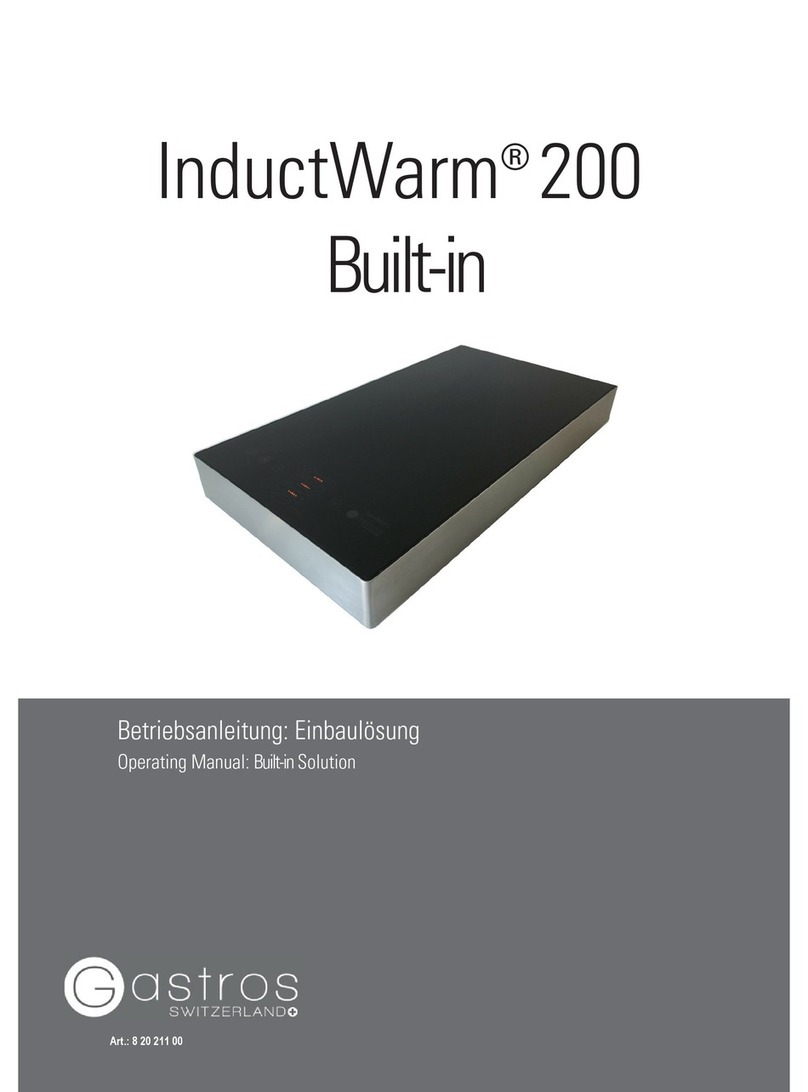 Gastros 1 20 111 00 operating manual Gastros 1 20 111 00 operating manual