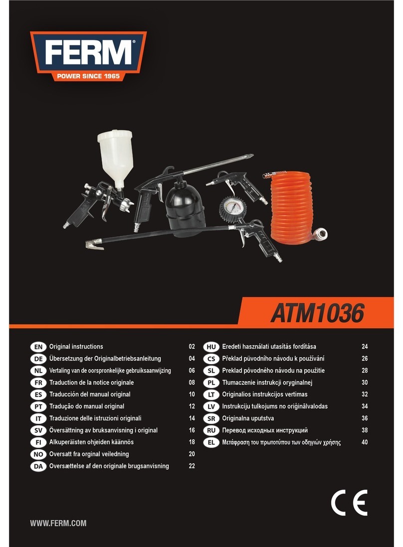 Ferm ATM1036 User manual