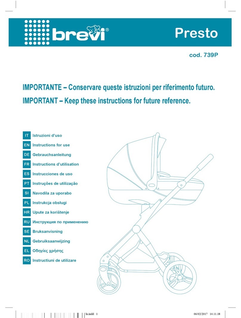 Brevi Presto 739P Instructions for use