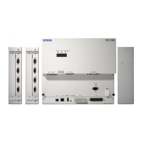 Epson RC180 User manual