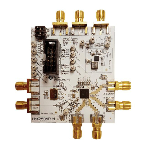 Texas Instruments LMX2594 User manual