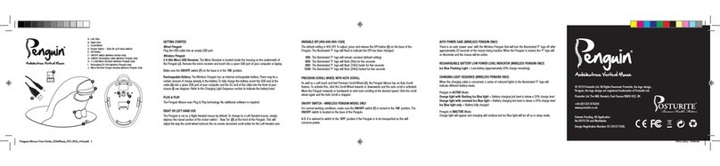 Posturite Penguin user guide