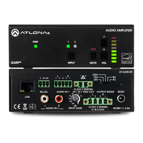 Atlona AT-GAIN-60 installation guide