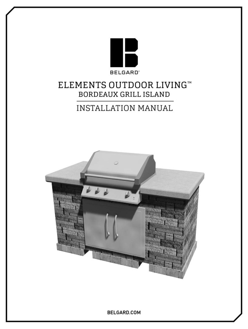 Belgard BORDEAUX installation manual