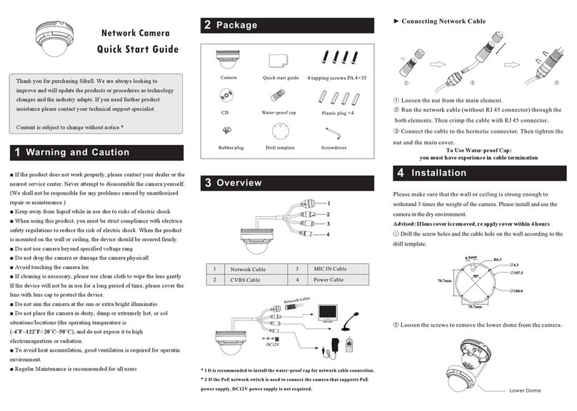 SIBELL IPVD-SB4IR User manual