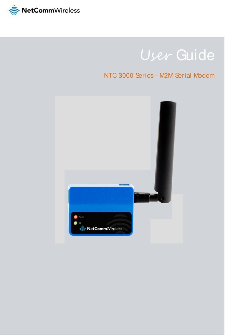 NetComm Wireless NTC-3000-01 User manual