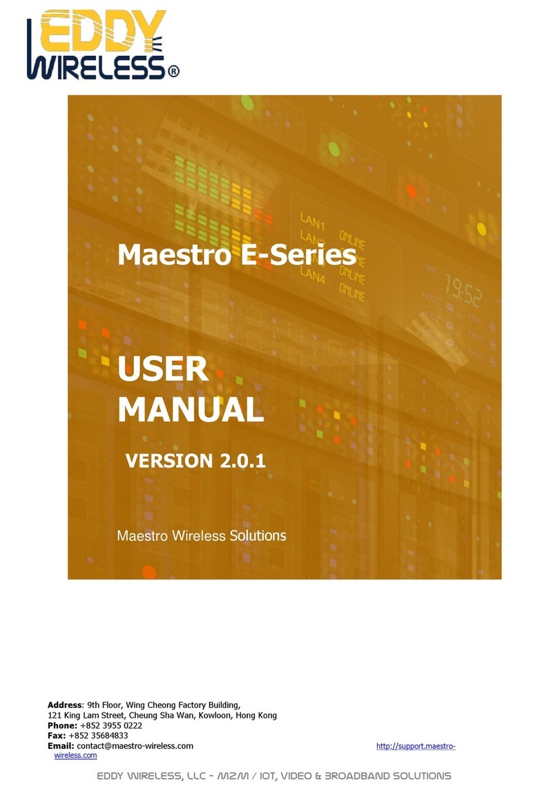 Maestro E205XT02 user manual