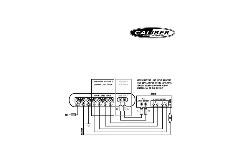 Caliber BCT 20 user guide