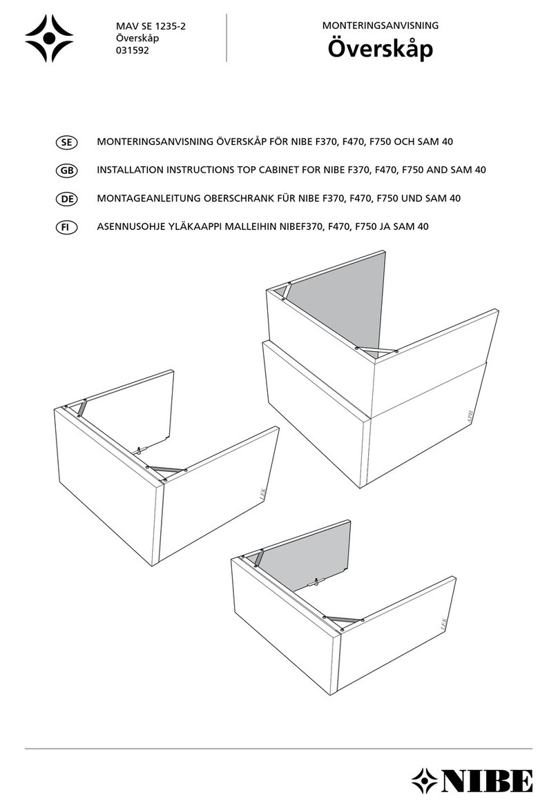 Nibe F370 installation instructions