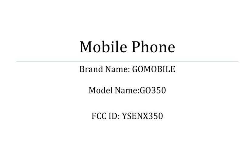 GOMOBILE GO350 manual