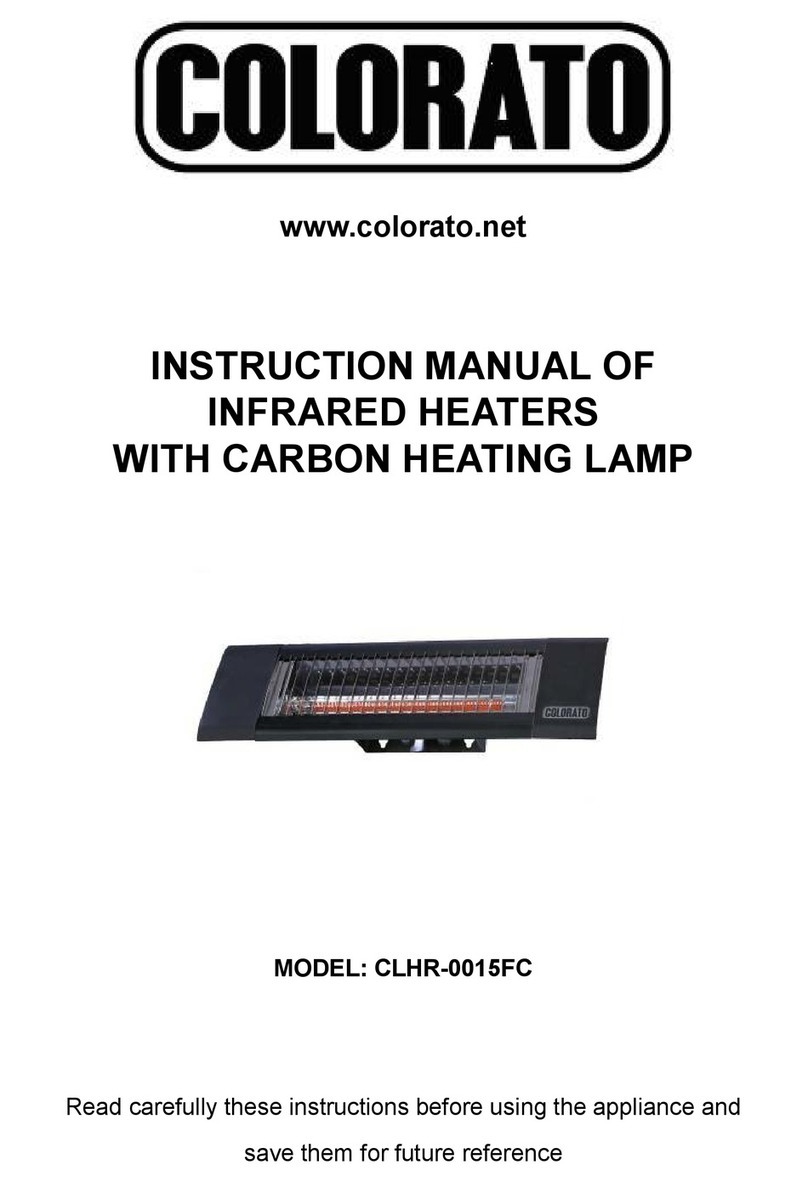 COLORATO CLHR-0015FC instruction manual