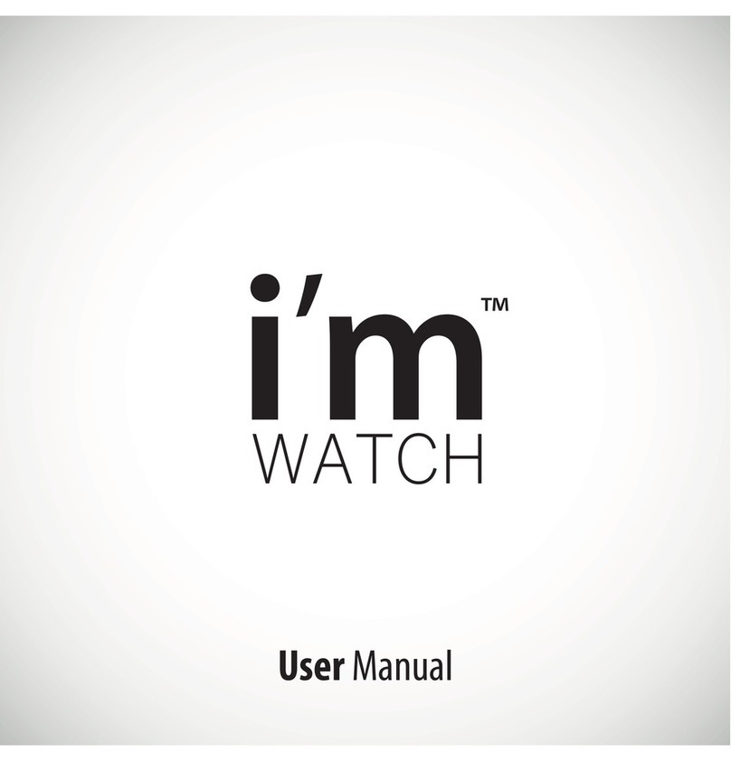 i'm Watch i'm Tech Carbonium user manual