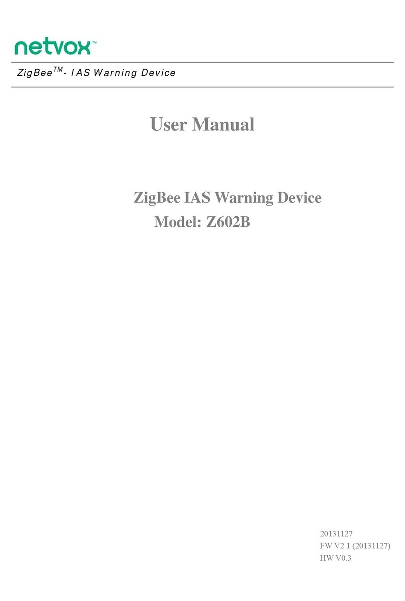 netvox Z602B user manual