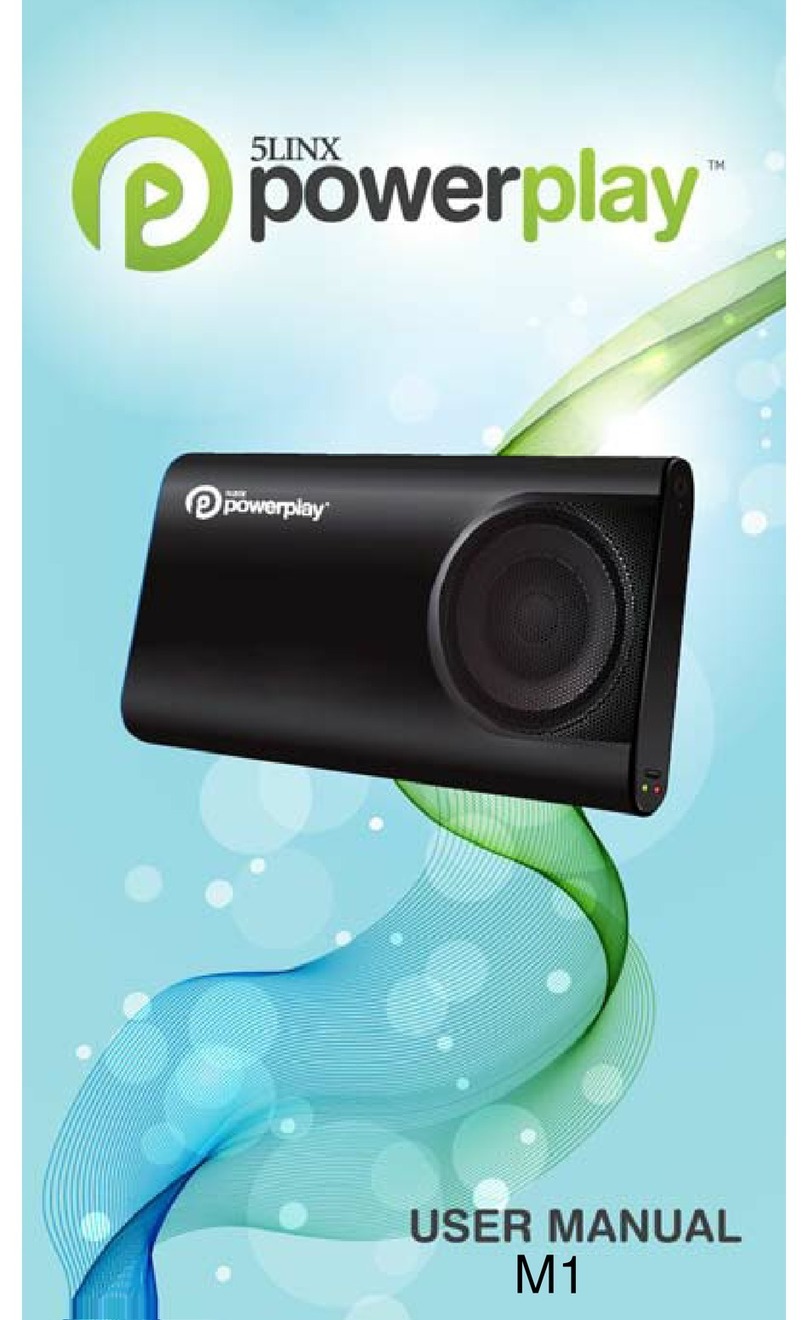 5LINX POWERPLAY M1 user manual