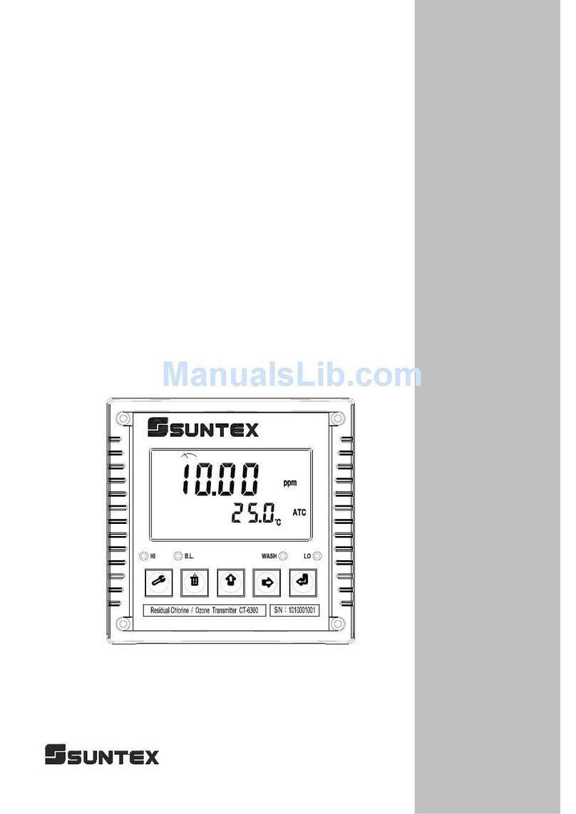 Suntex CT-6300RS Operation manual Suntex CT-6300RS Operation manual