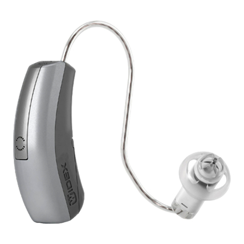 Widex CLEAR 440 C4-PA User manual Widex CLEAR 440 C4-PA User manual