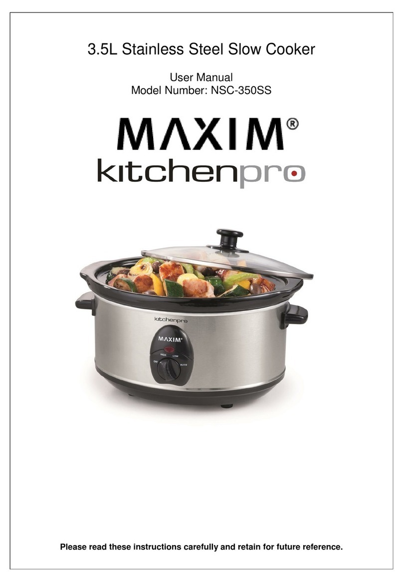 Maxim NSC-350SS user manual