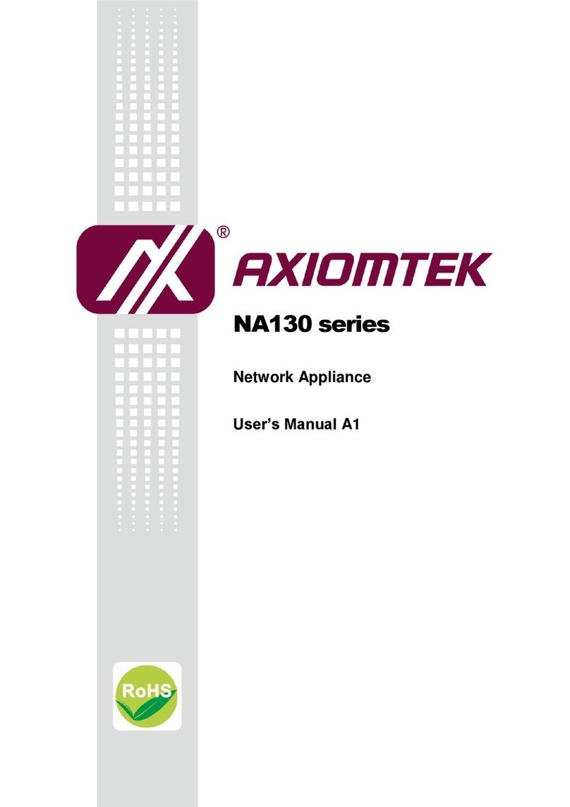 AXIOMTEK NA130 series user manual AXIOMTEK NA130 series user manual