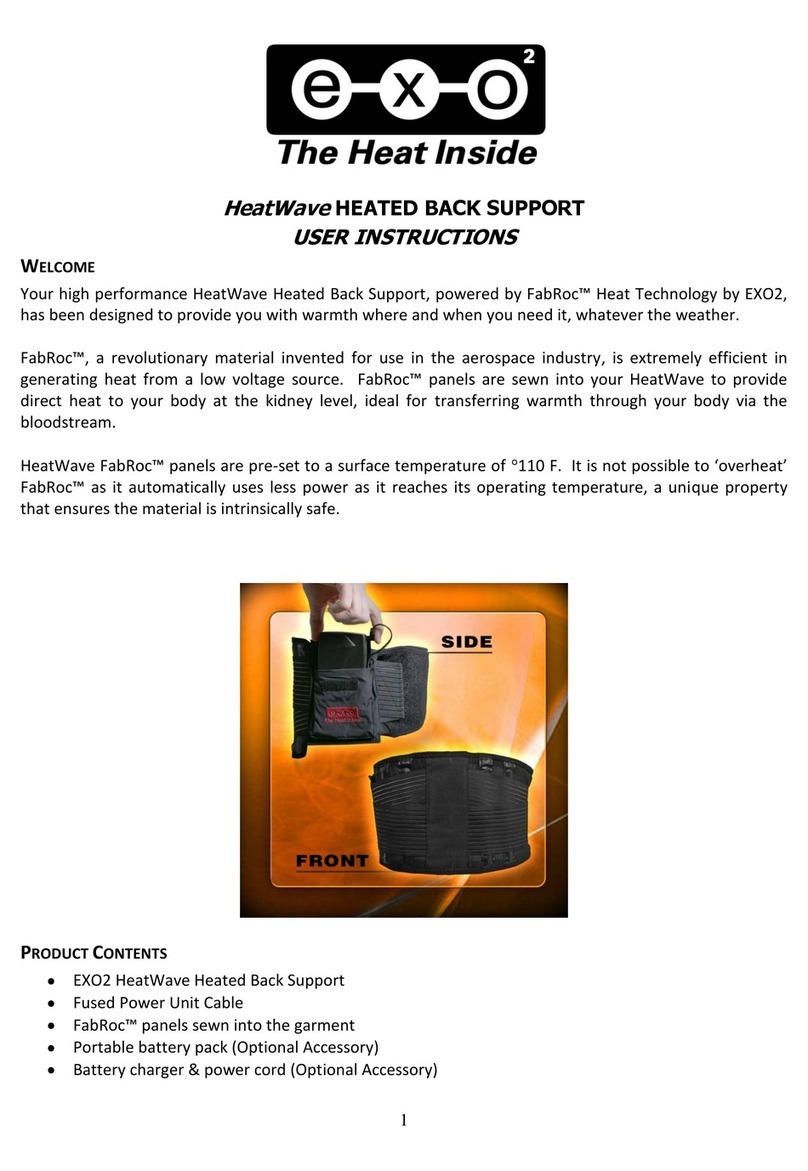 EXO2 HeatWave User instructions