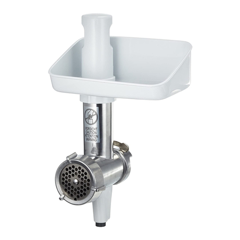 Bosch MUZ4FW3 operating instructions