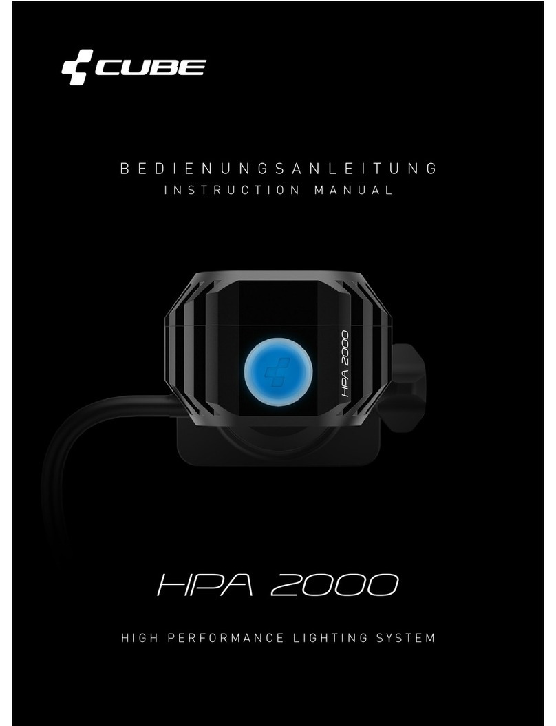 Cube HPA 2000 instruction manual