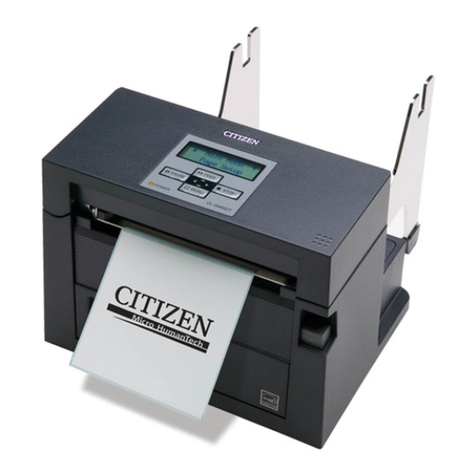 Citizen CL-S400DT Technical manual