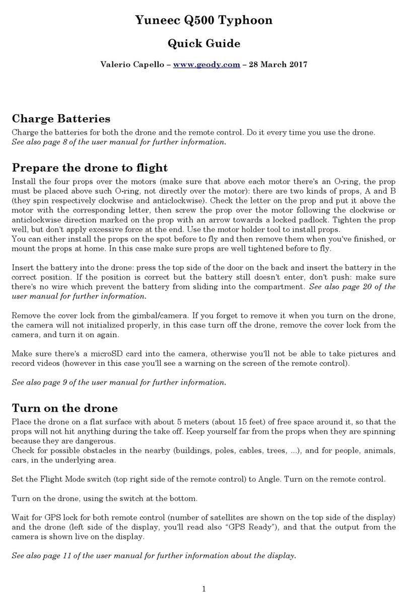 YUNEEC Q500 Typhoon quick guide
