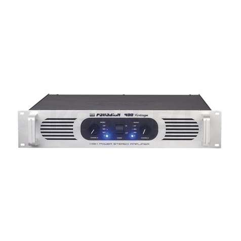 DAPAudio Palladium P-400 user manual