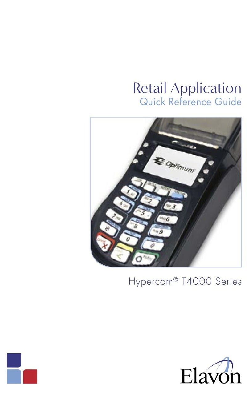 Hypercom T4000 Series User manual