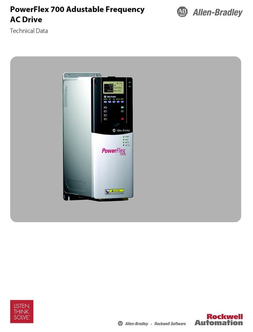 Allen-Bradley powerflex 700 Instruction manual