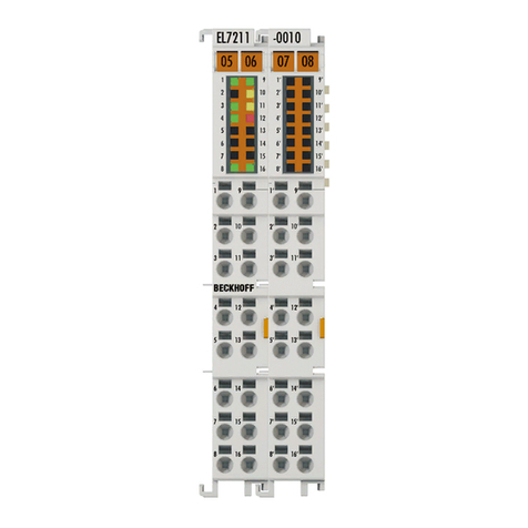 Beckhoff EL7201-0010 Operator's manual