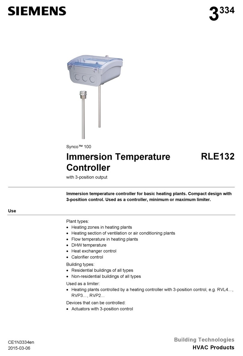 Siemens RLE132 manual